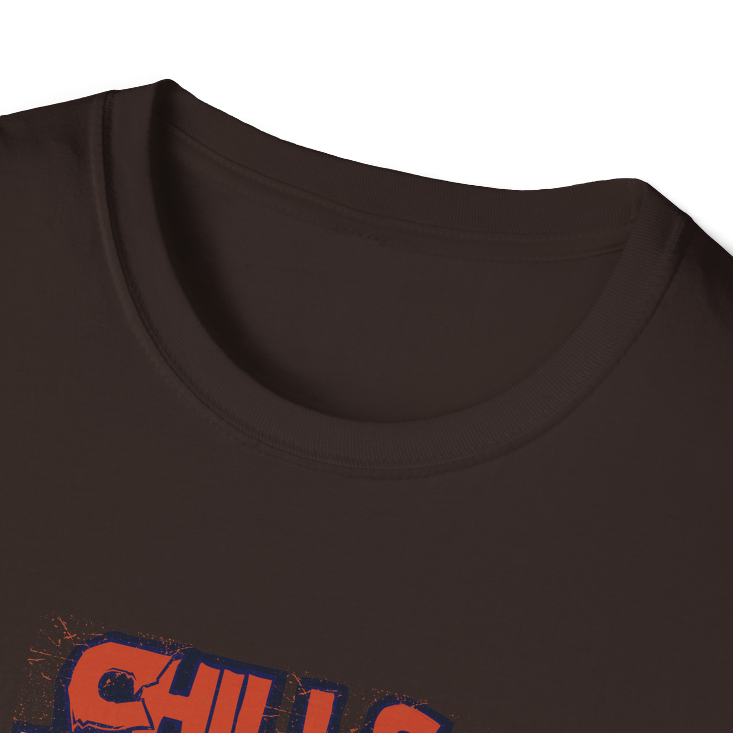 Dark Brown Regular Size Printed Tshirt (Wolf)