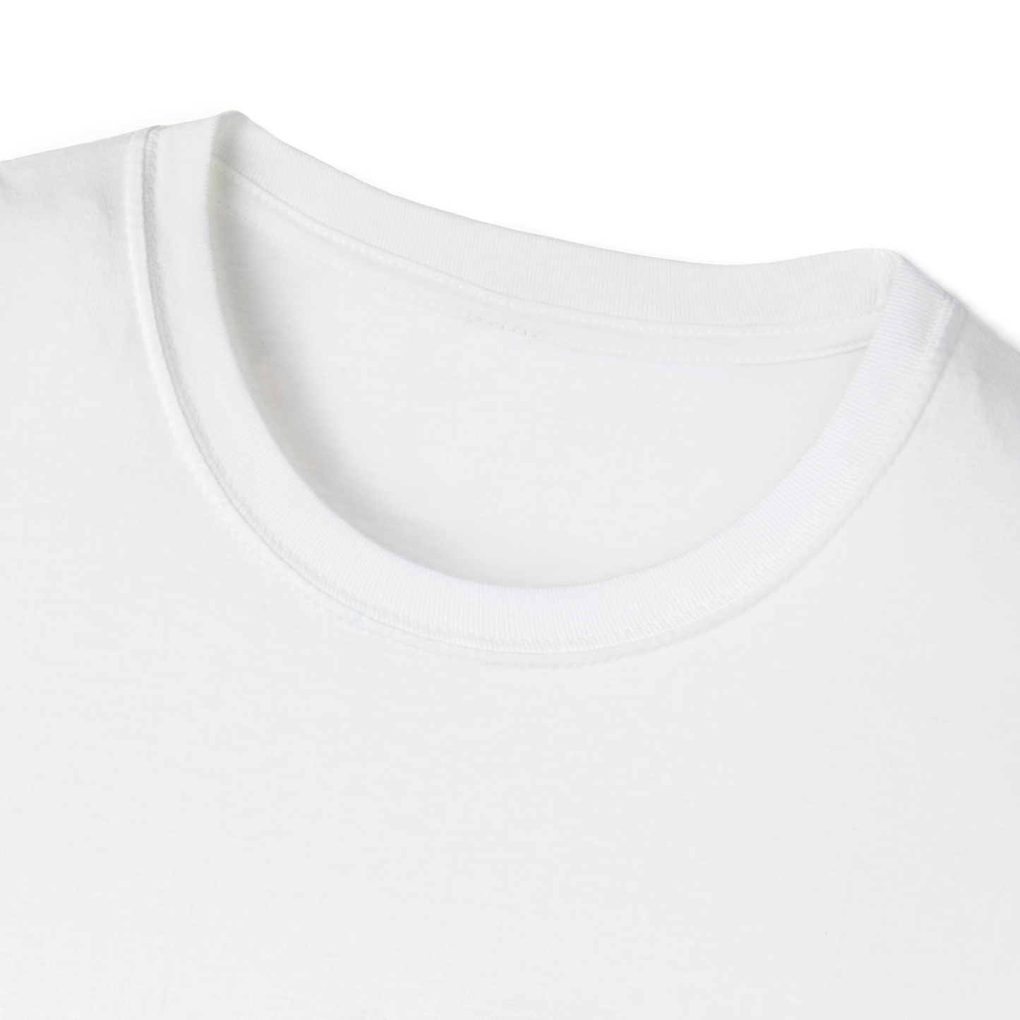 White Round Neck Tshirt (Do it yourself)