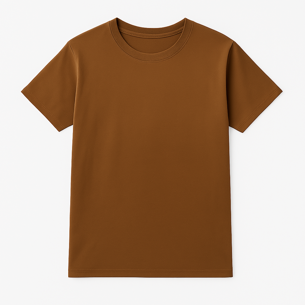 Bronze Plain Regular Size Tshirt