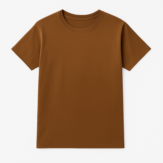 Bronze Plain Regular Size Tshirt